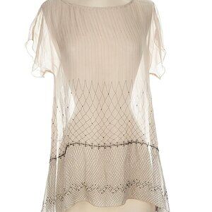 4 Love & Liberty Size S Short sleeve silk top